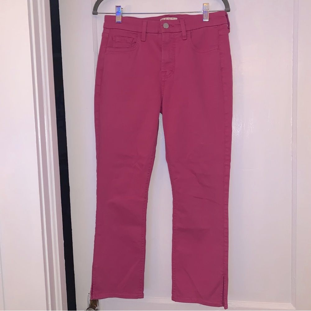 Women’s hot pink capri jeans by Jen 7 for all mankind size 4